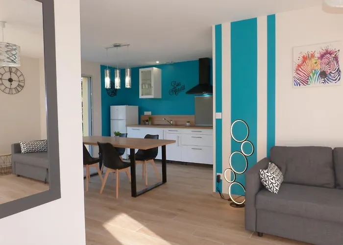 Lumineuse Maison Neuve, Cosy,67M², 2 Chambres/6 Couchages 1Km Lac, 200M Du Bourg. Vue Paisible, Sur La Nature